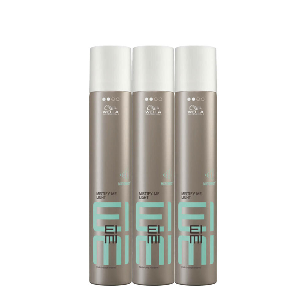 Wella EIMI Mistify Me Light Pack 3x300ml - Styling Leggero Invisibile
