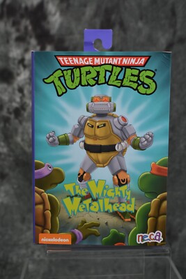 NECA Teenage Mutant Ninja Turtles Metalhead Cartoon version Figure Sealed