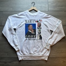Vintage Martin Luther King Sweatshirt I Have A Dream Black History MLK Crewneck