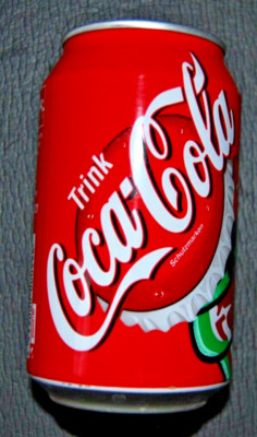 COCA-COLA Classic 330 ML 0.33 L Can ~ Used Empty 2001 Essen Germany
