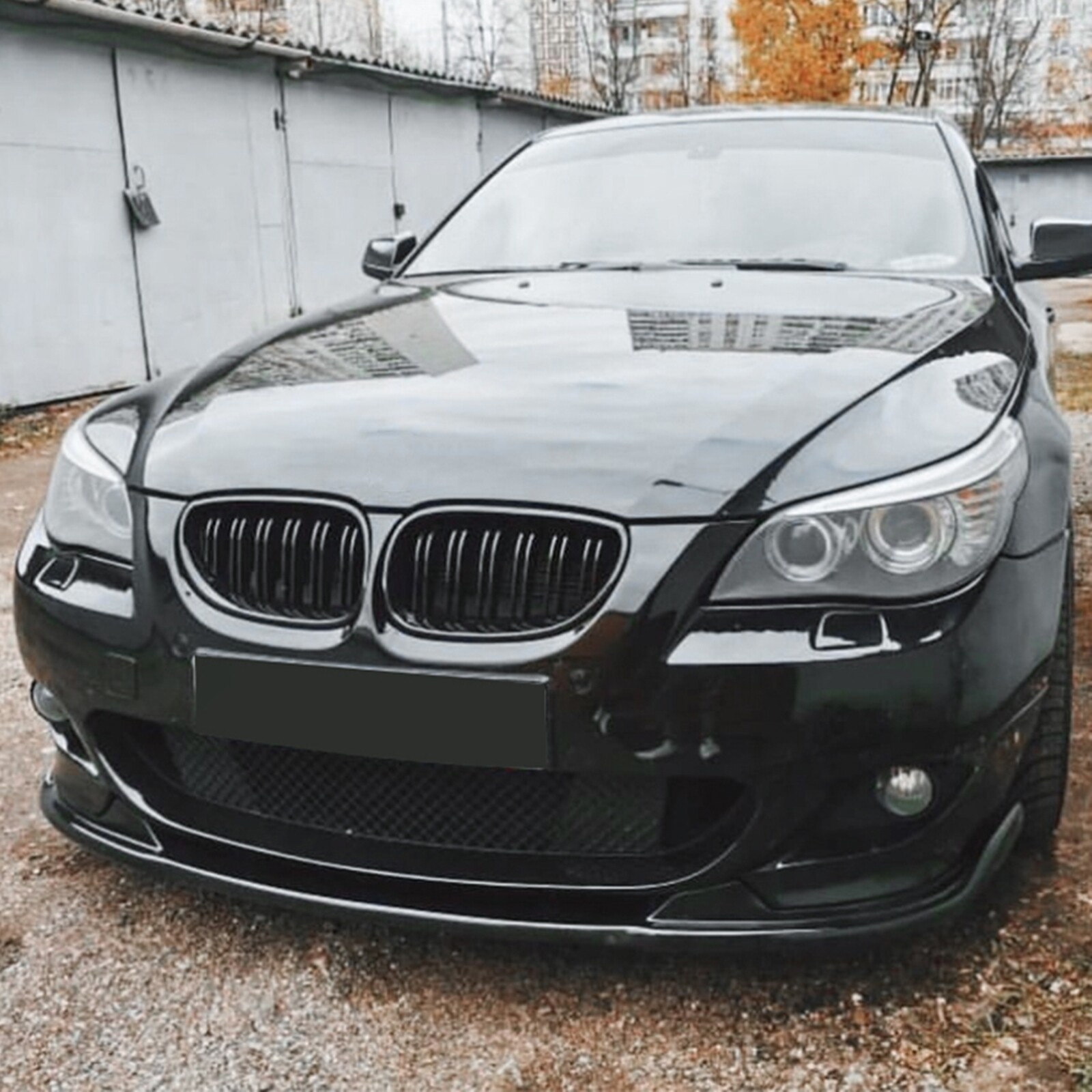 Car Front Bumper Spoiler Lip For BMW 5 Series E60 E61 M Sport 2004-2010 ...