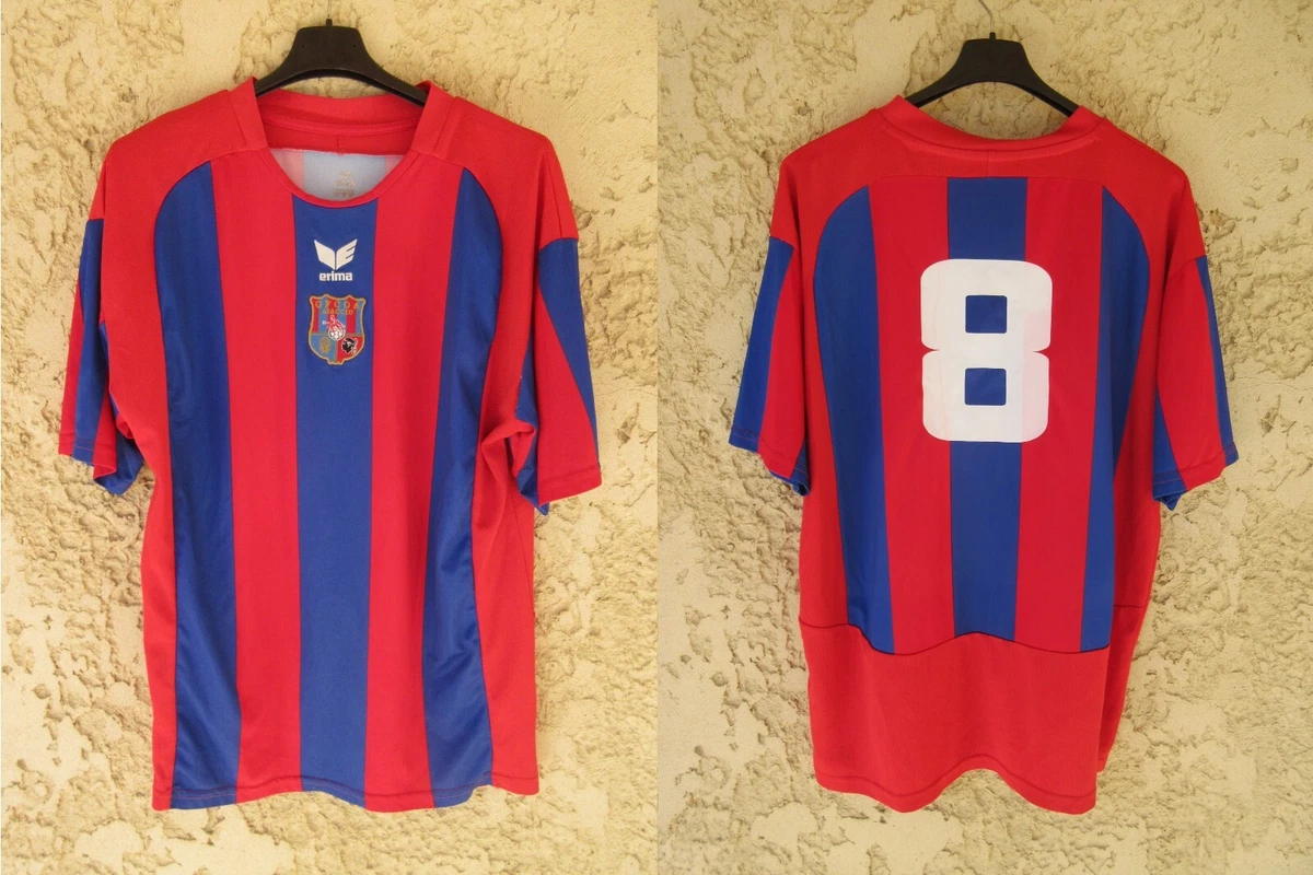 MAILLOT TOURS PORTÉ n°10 PUMA vintage rare shirt jersey POINT P MATERIAUX L/S EUR 104,90 - FR