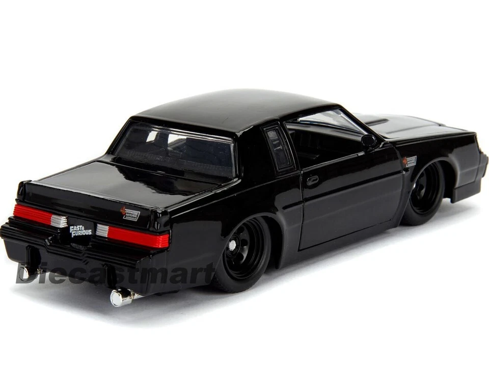 DOM'S BUICK GRAND NATIONAL "FAST & FURIOUS " 1:24 DIECAST CAR JADA BLACK NEW - Image 4 of 4