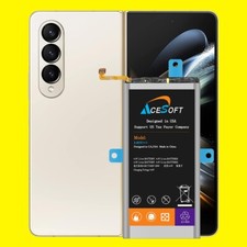 Long Life AceSoft 2440mAh Sub Battery for Samsung Galaxy Z Fold 4 SM-F936U Phone