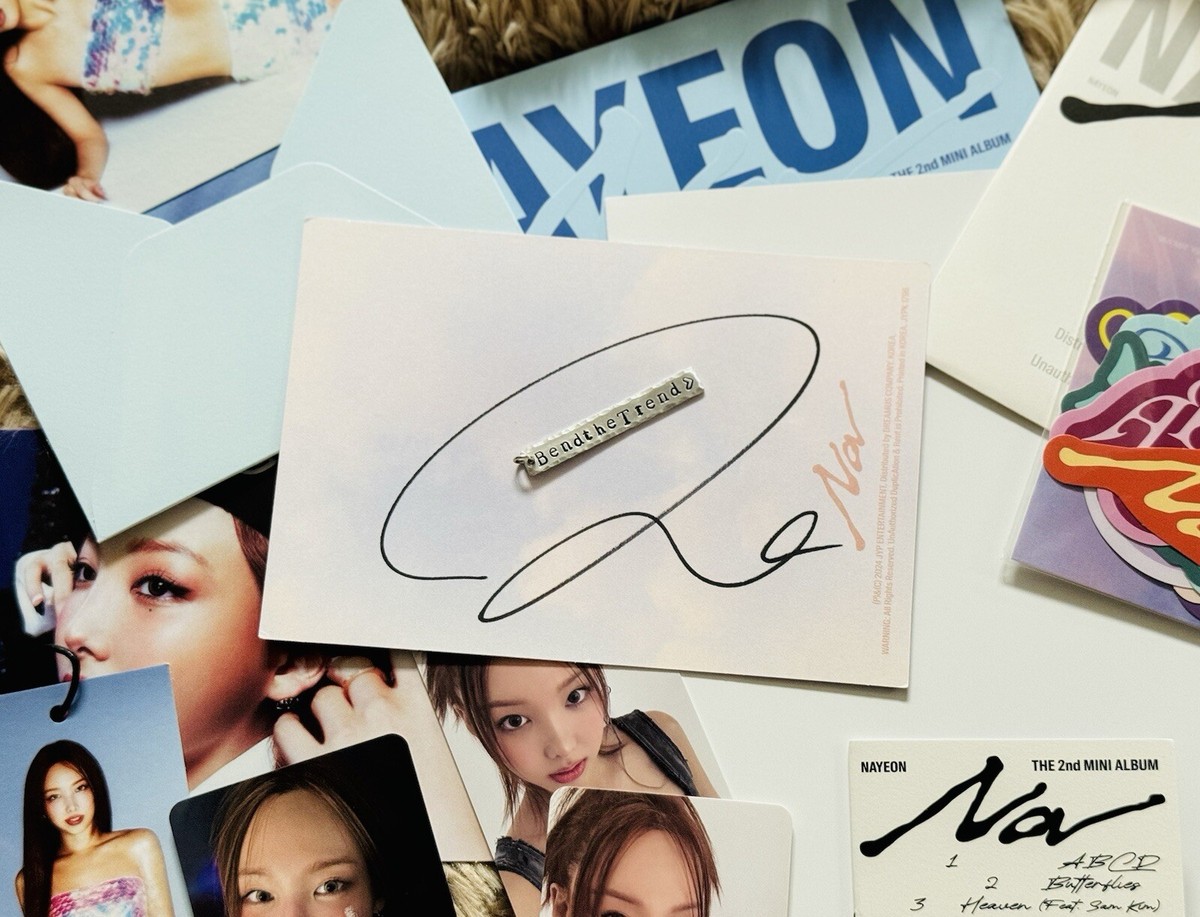 TWICE ナヨン ABCD 直筆 サイン アルバム Twiceshop TWICE NAYEON “NA” ABCD Album + Signed Postcard Kpop | eBay