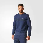 ADIDAS France Collegiate L/S Rugby Crew Sweatshirt [navy] - Medium