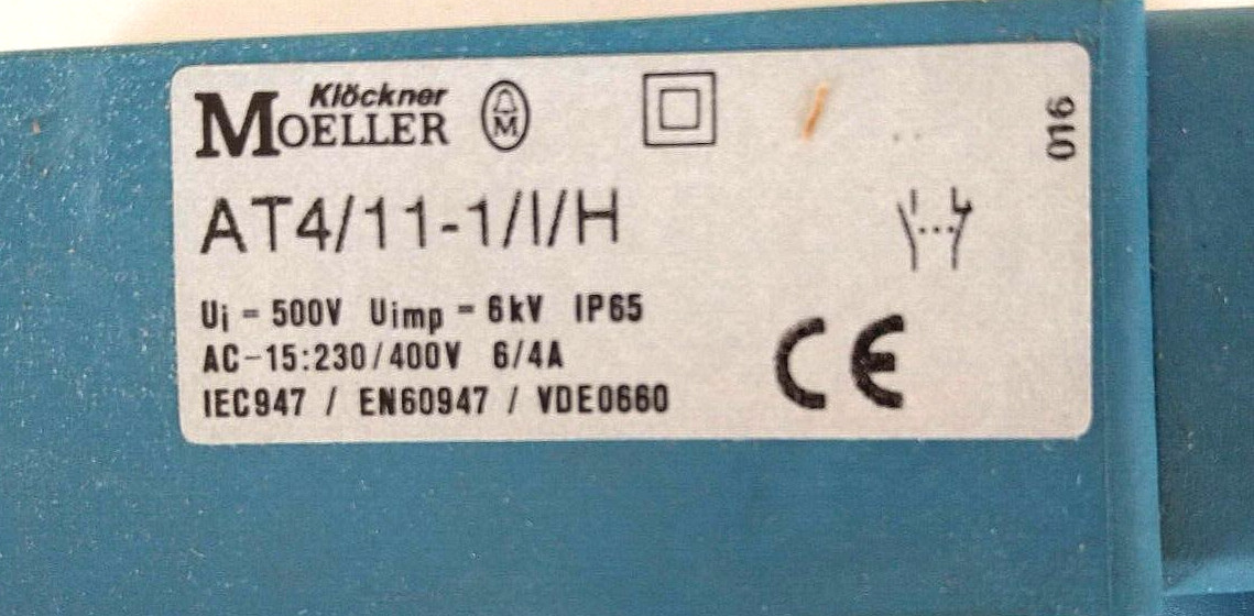 Klockner Moeller AT 1/11 1/I/4 Switch