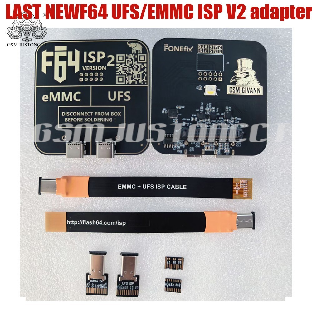 F64 UFS/EMMC ISP V2 adapter Flash 64 V2 ISP Adapter Set | eBay