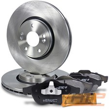 BREMSSCHEIBEN BELÜFTET Ø300 + BREMSBELÄGE VORNE FÜR RENAULT LAGUNA 2 BJ 01-11