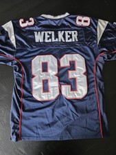 Reebok New England Patriots NFL Wes Welker #83 Navy Jersey Size 50