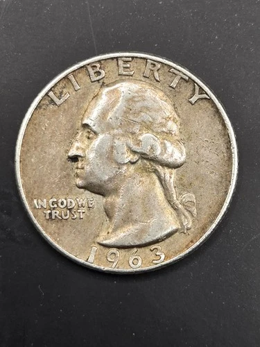 1963-D Washington Quarter 90% Silver | Uncertified Circulated