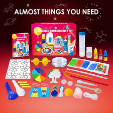 40 Experiments Science Kit for Kids - Chemistry Set, Educational Toy Gift Id...