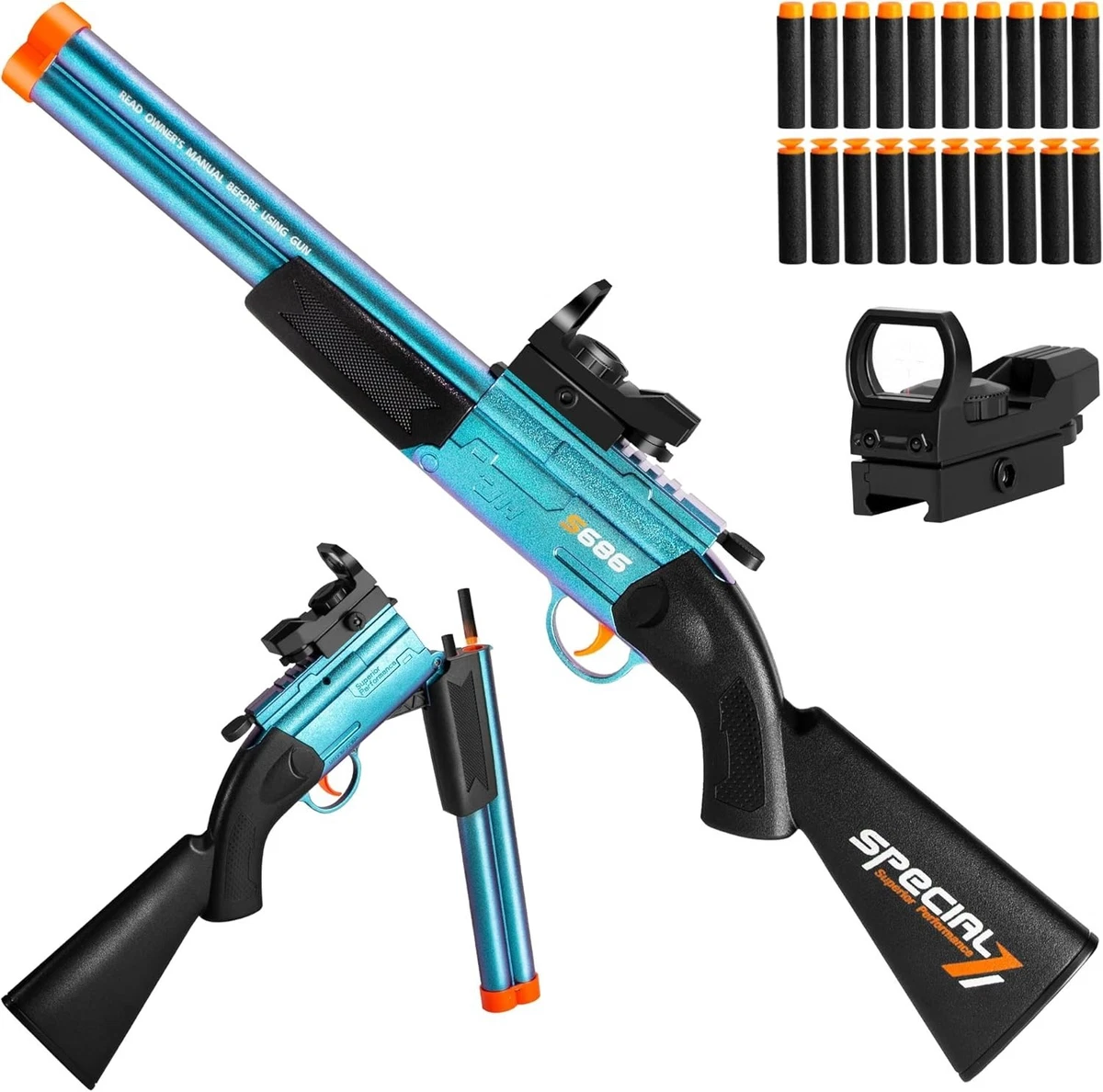 玩具双管猎枪在DART 枪和软镖| eBay