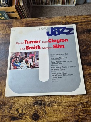 Europa Jazz - Big Joe Turner / Buck Clayton / Stuff Smith / Memphis Slim - VG+