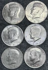 Lot Of 6 Coins $3FV 1973-1982 Kennedy Half Dollars~Toners except Read Desc 1982