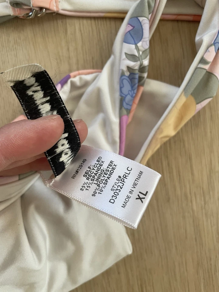 Conjunto de bikini Dippin' Daisy's Maui traje de baño XL Foto 4 de 4