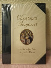 Rare  New - Claremont Books Christmas Memories Family Photo Keepsake Album 1996