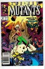 The New Mutants 79 (Marvel 1989) Asgard story...