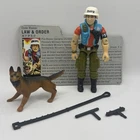 GI Joe 1987 Law & Order 100% Complete Vintage ARAH Action Figure w/ File Card