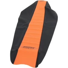 SDG Components Pleated Gripper Seat for KTM Orange/Black 96340OK