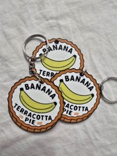 System of a Down Keychain 3D Printed SOAD Banana Terracotta Pie Nu Metal Gift