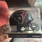 Arian Foster Signed Texans Mini Helmet