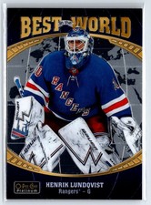 2019-20 O-Pee-Chee Platinum Best in the World #BW-12 Henrik Lundqvist Rangers