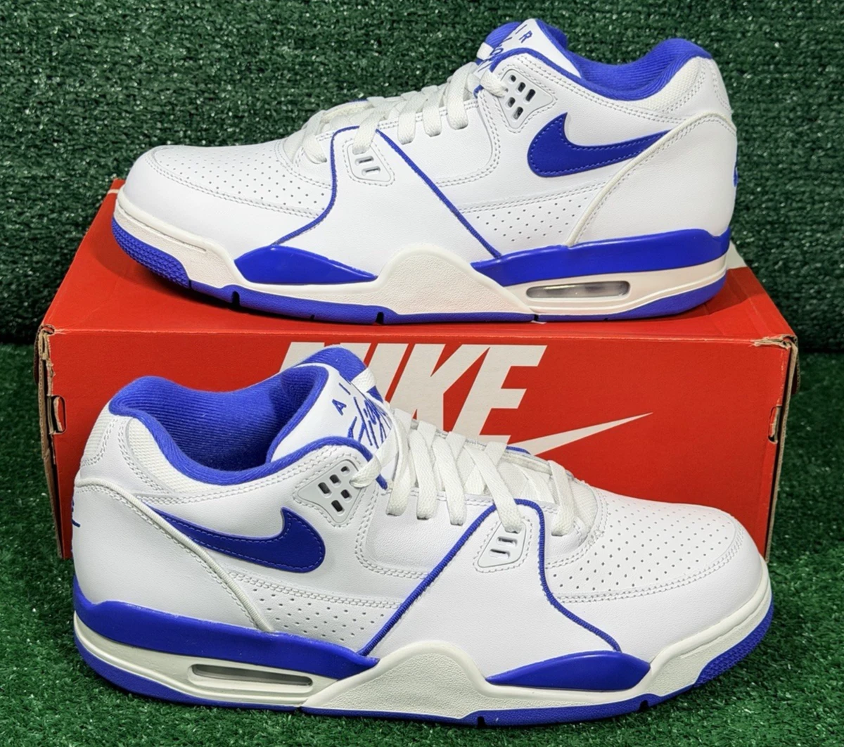 Nike Air Flight 89 White Hyper Blue for Sale | Authenticity