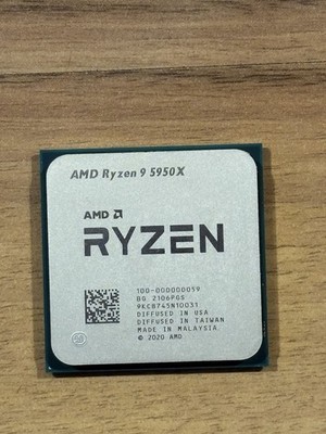 AMD Ryzen 9 5950X Desktop Processor (4.9GHz, 16 Cores, Socket AM4) Box -...