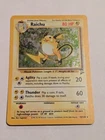 SWIRL Raichu 16/130 - Pokemon Base Set 2 - Holo Rare LP