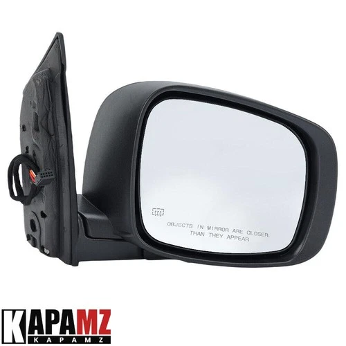 Textured Black Right Passenger Mirror For Dodge Grand Caravan 2008-2019 Heated