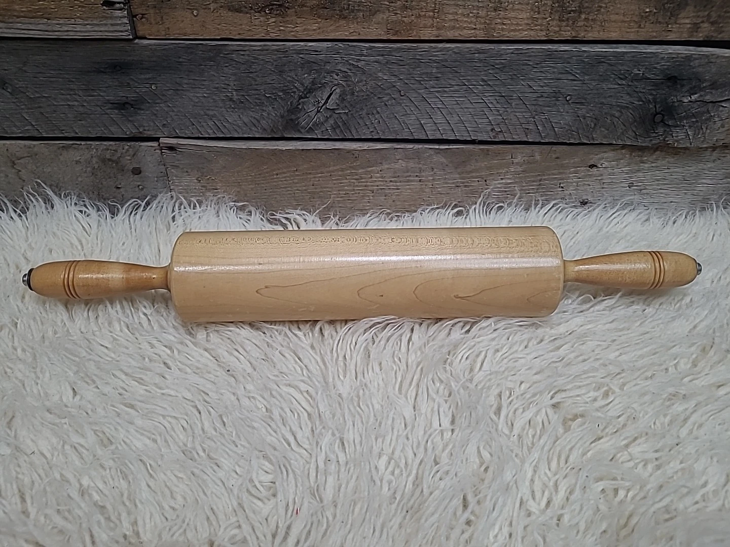 Thorpe Rolling Pin Vintage Maple Wood 22"