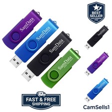 16GB USB Flash Drives 4 Pack 16GB Thumb Drives Memory Stick Jump Drive with L...