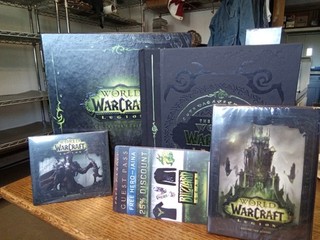 Blizzard World of Warcraft Legion Collector’s Edition Box for PC No Game