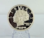 2008 NORFED $20 Liberty 2/5 oz Silver .999 Fractional Rare Round