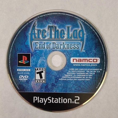 Arc The lad End of Darkness - Loose Sony PS2 Playstation 2 Disc