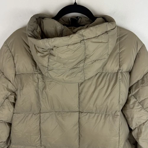 Taion Puffer Jacket Mens Medium Beige Mountain Volume Hooded Down Jacket BNWT  image 13