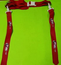 1 Official NFL Flag Football Red Belt Preowned Good Condition Adjustable Strap 