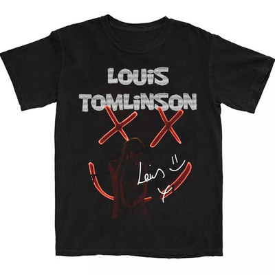 Signature The Greatest Louis Tomlinson Cotton USA T Shirt Full Size S-5XL