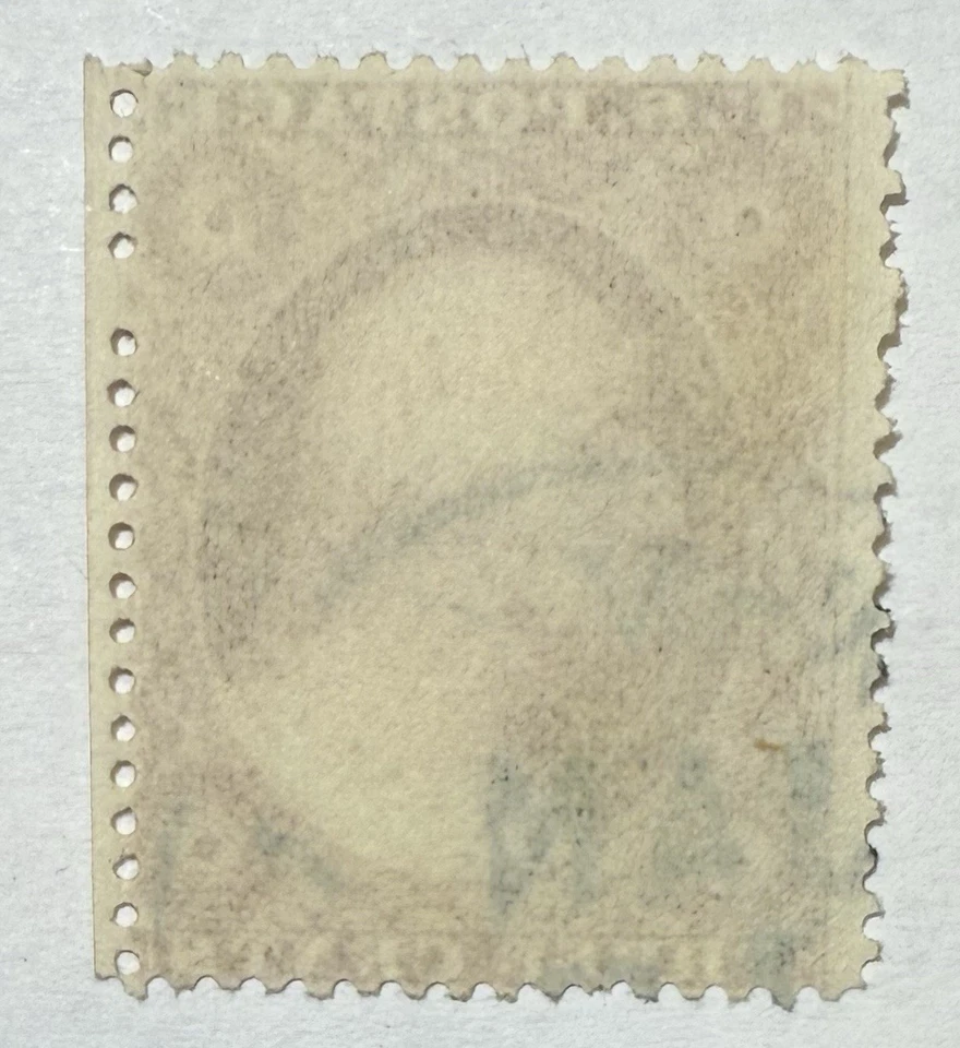 US #26 1857 3c lavado carmín marrón pálido. Tipo III perf. 15,5, Usado; Pos 80L15 Foto 2 de 3