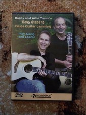 EASY STEPS BLUES GUITAR JAMMING Happy Artie Traum DVD Instructional How To Play