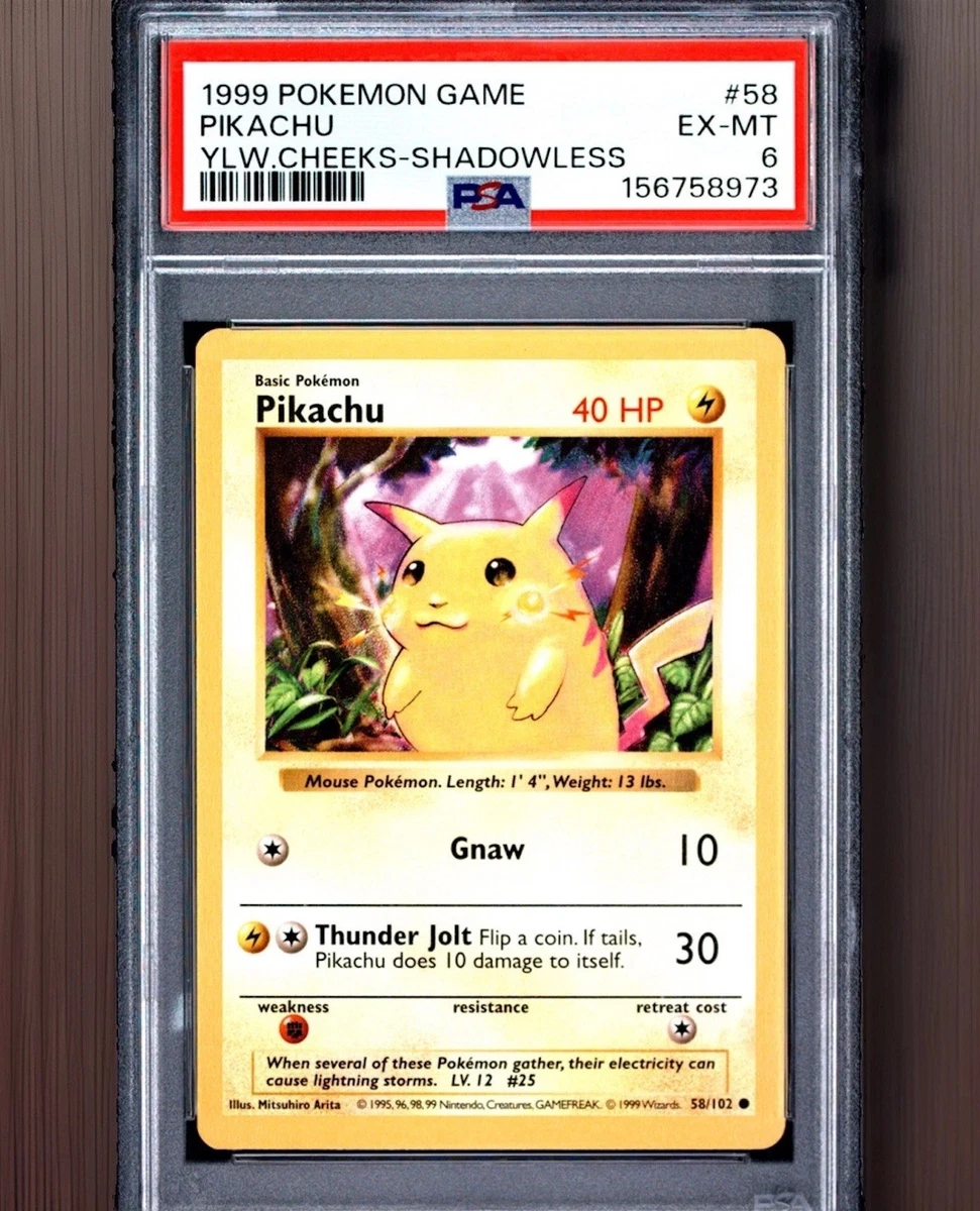 25+ Pokémon Pikachu Base Set Cards for sale | Updated Oct 2026