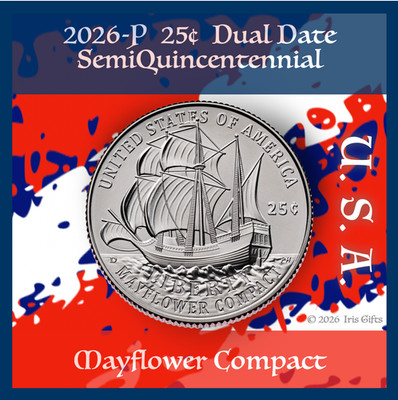 2026-PD SemiQuincentennial  Quarters / Mayflower Compact / FROM MINT *IN HAND
