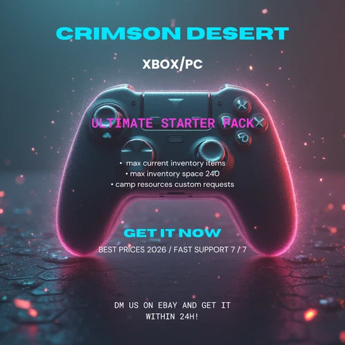 Crimson desert (XBOX/PC) Max Current Inventory Items + Max Inventory Space 240