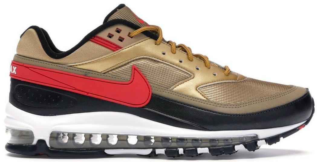 red and gold air maxes