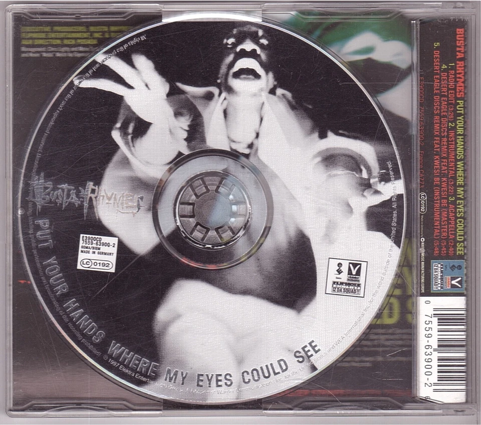 Busta Rhymes - Put Your Hands Where My Eyes Could See (Maxi-CD 1997) - Bild 2 von 2