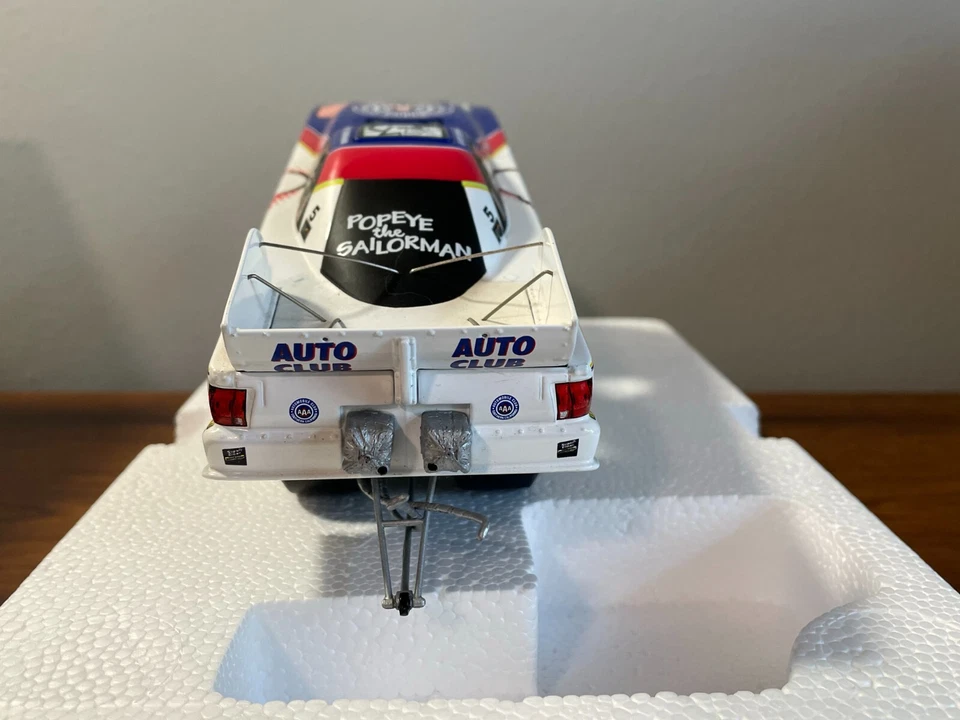 NHRA JOHN FORCE 1:24 Funny Car POPEYE Diecast GARY DENSHAM Drag Racing - Image 4 of 4