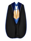 Doctoral Graduation Hood Unisex PhD Graduate Deluxe Academic Hood with Gold P...