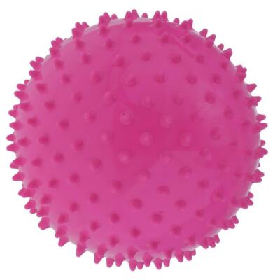 9 Zoll Kinder Knobby Hüpfball Stachelig Sensorischer Ball für Yoga Massage Pink