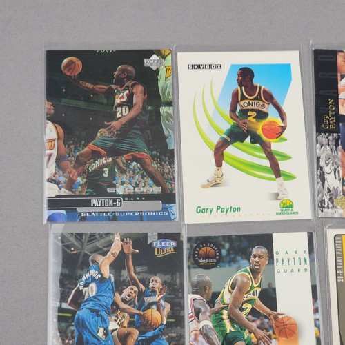 Gary Payton Lot 20 Cards Upper Deck Fleer Metal Gold Reserve Basketball NBA NM - Picture 2 of 13